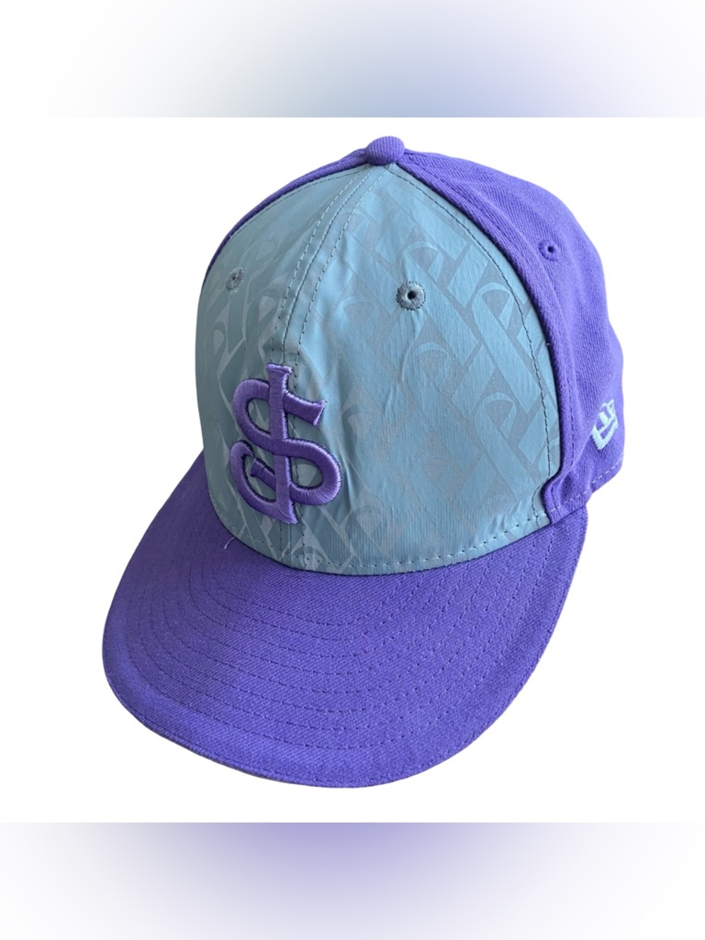 SJ Giants New Era Hat Fitted 6 7/8 Cap Purple Limited Edition MLB San Francisco